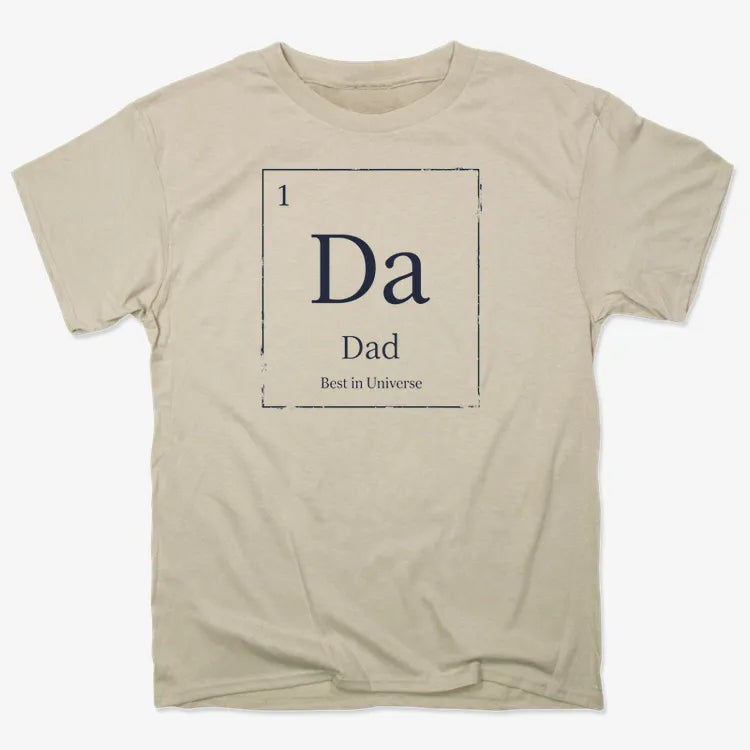 Dad Periodic Table Element T-Shirt