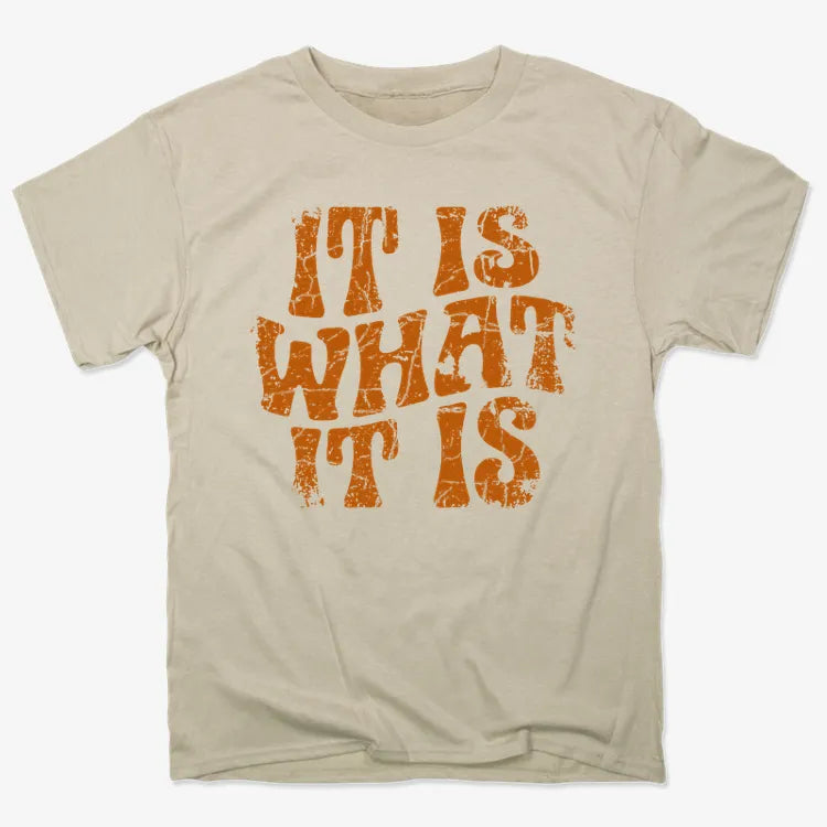 It Is What It Is Retro Graphic