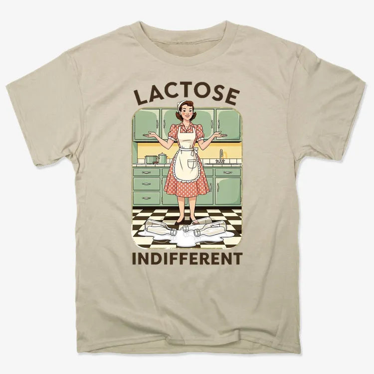 Lactose Indifferent Retro Kitchen Humor