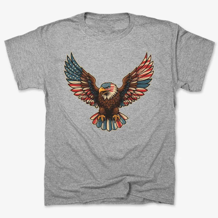 Patriotic Soaring Eagle