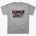 Horror Addict Blood Drip Graphic