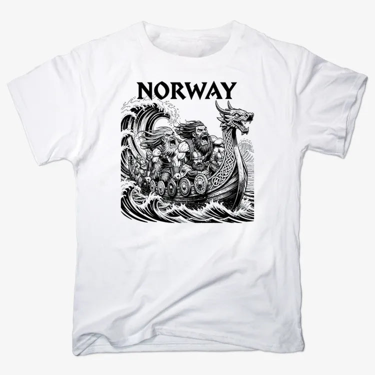 NORWAY Viking Warriors on the Sea