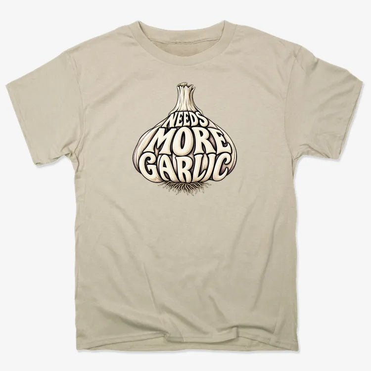 Needs More Garlic Graphic