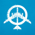 Peace Bomber Fighter Jet Peace Sign