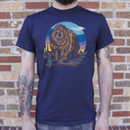 Polygon Bear Full Color Geometric Grizzly