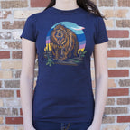 Polygon Bear Full Color Geometric Grizzly