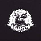 Seal Of Approval Badge with Seal Saying Yes