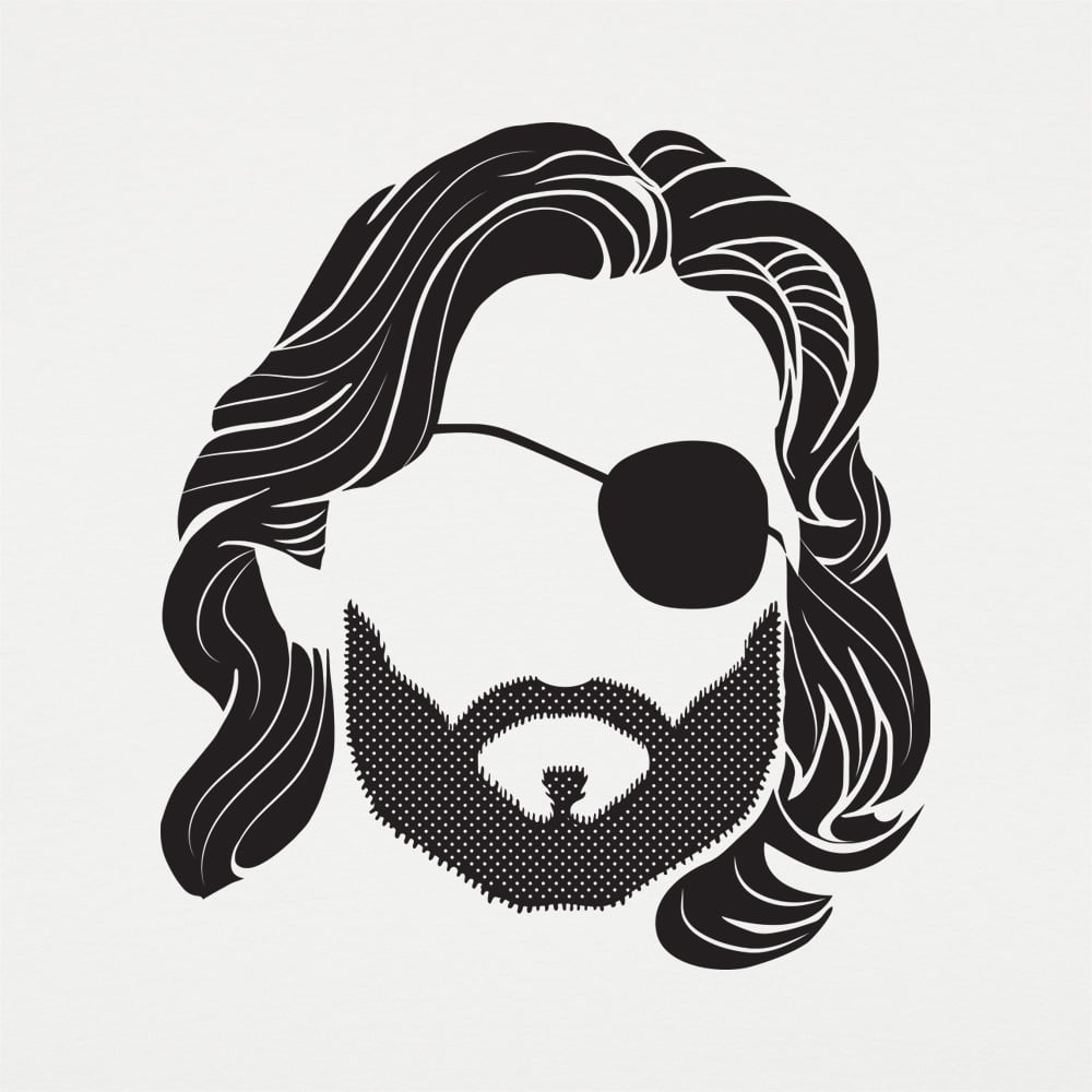 Snake Stubble Eyepatch Rebel