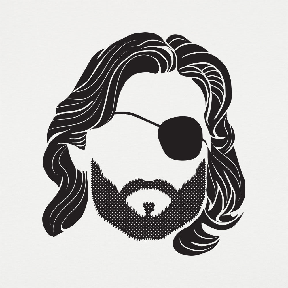 Snake Stubble Eyepatch Rebel