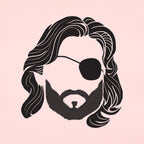 Snake Stubble Eyepatch Rebel