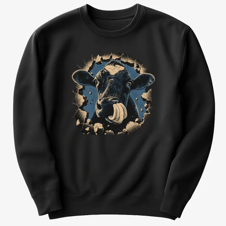 Friendly Cow Graphic