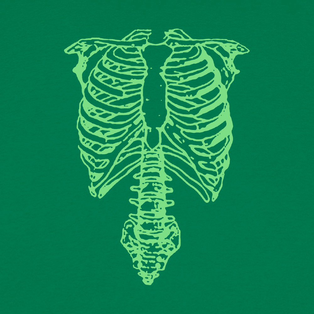 Tap The Spinal Skeleton Graphic