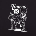 Taurus Zodiac Bull with Horoscope Symbol