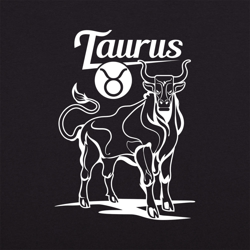 Taurus Zodiac Bull with Horoscope Symbol