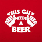 This Guy Needs A Beer Graphic