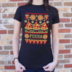 Ugly Pizza Christmas Sweater Pattern