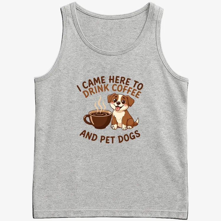 I Came Here to Drink Coffee and Pet Dogs