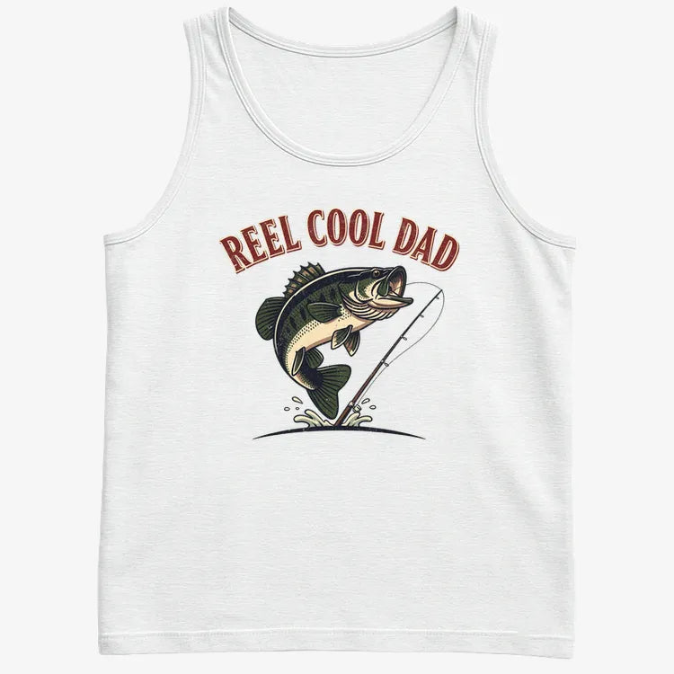 Reel Cool Dad Fishing Tee