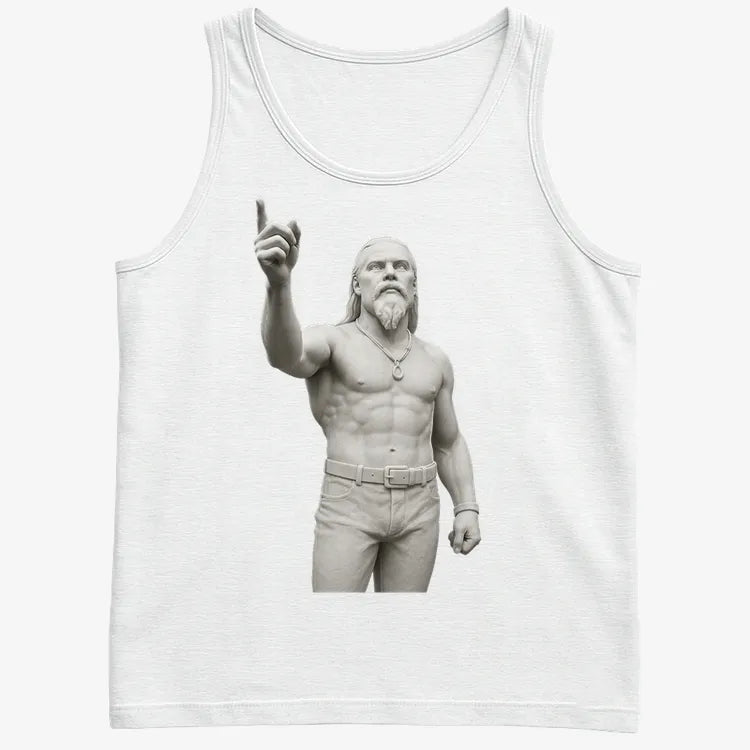 Techno Viking Statue
