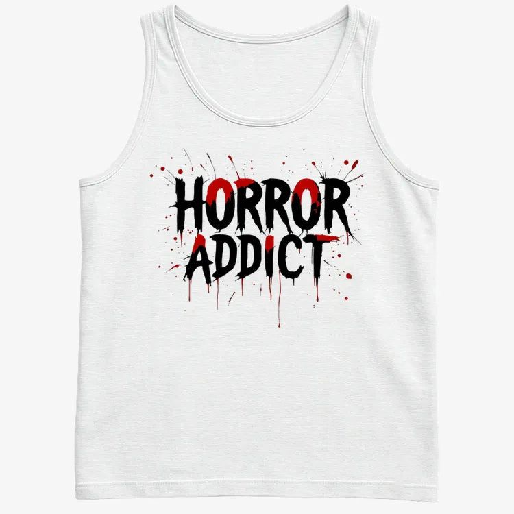 Horror Addict Blood Drip Graphic
