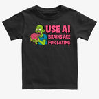 Use AI Brains Are For Eating Zombie Graphic
