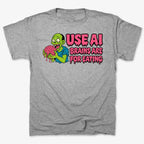 Use AI Brains Are For Eating Zombie Graphic