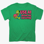 Use AI Brains Are For Eating Zombie Graphic