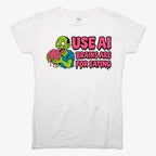 Use AI Brains Are For Eating Zombie Graphic
