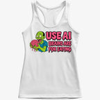 Use AI Brains Are For Eating Zombie Graphic