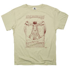 The Vitruvian Man Da Vinci Anatomy Sketch