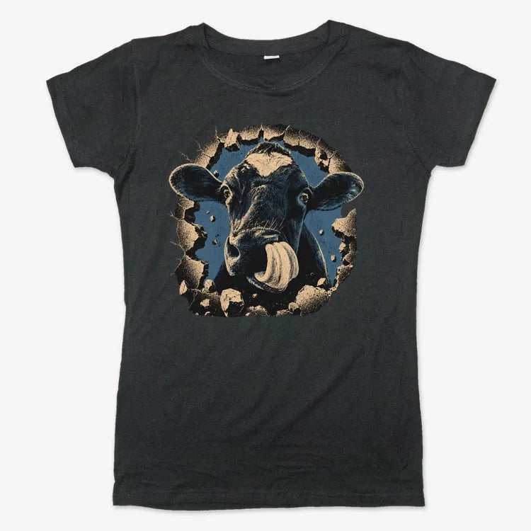 Friendly Cow Graphic