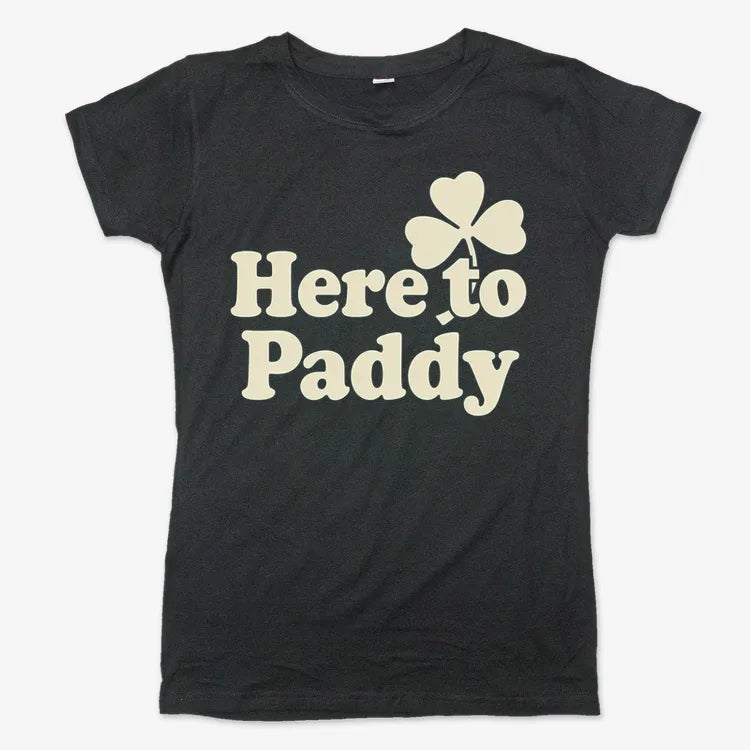 Here to Paddy St. Patrick's Day Shamrock Pun