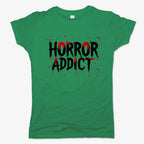 Horror Addict Blood Drip Graphic