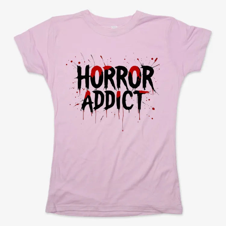 Horror Addict Blood Drip Graphic