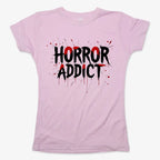 Horror Addict Blood Drip Graphic