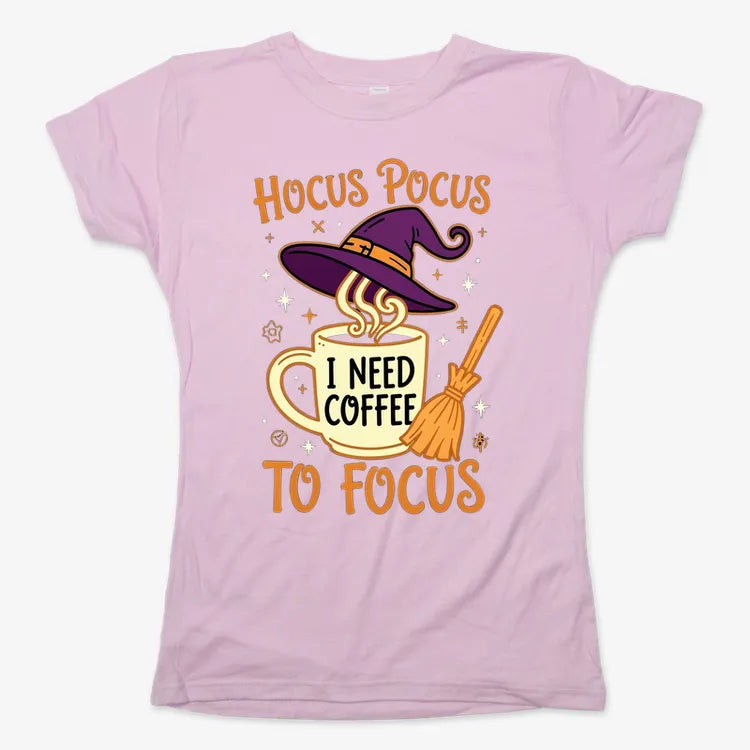 Hocus Pocus I Need Coffee to Focus