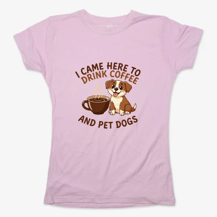 I Came Here to Drink Coffee and Pet Dogs
