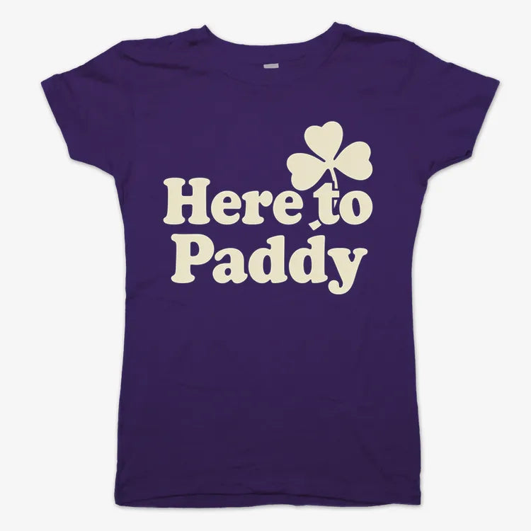 Here to Paddy St. Patrick's Day Shamrock Pun