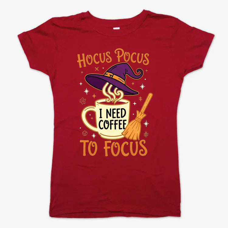 Hocus Pocus I Need Coffee to Focus