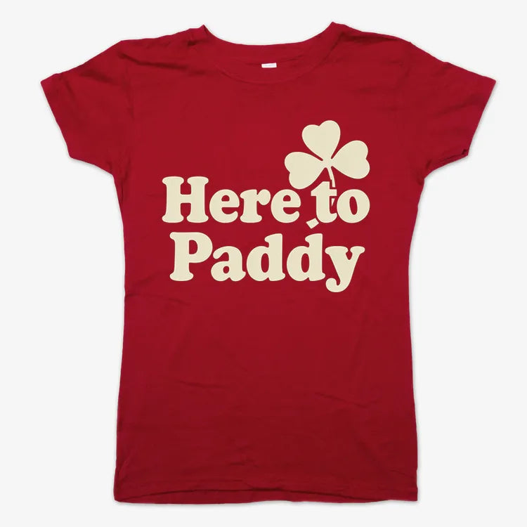 Here to Paddy St. Patrick's Day Shamrock Pun