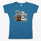 No Coffee No Workee Humor Tee