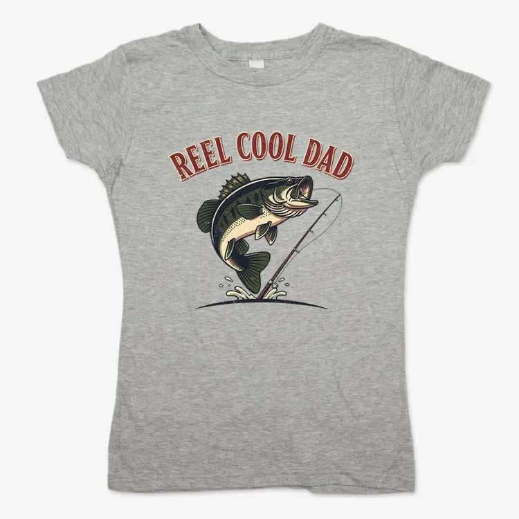Reel Cool Dad Fishing Tee