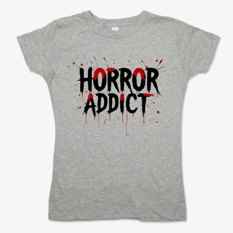 Horror Addict Blood Drip Graphic