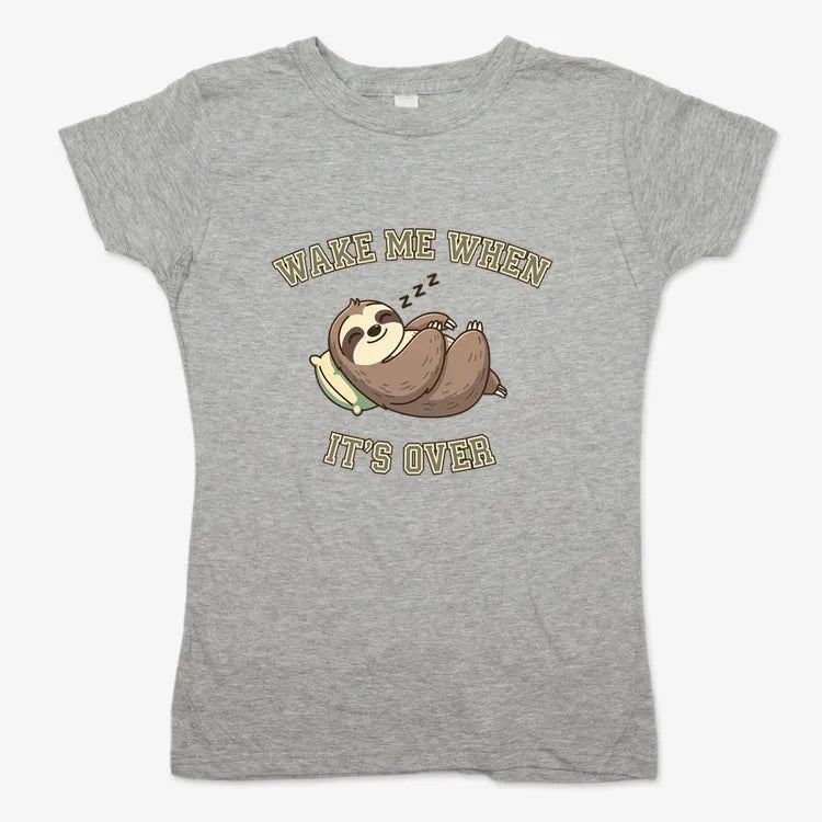 Wake Me When It's Over Sloth Vibe