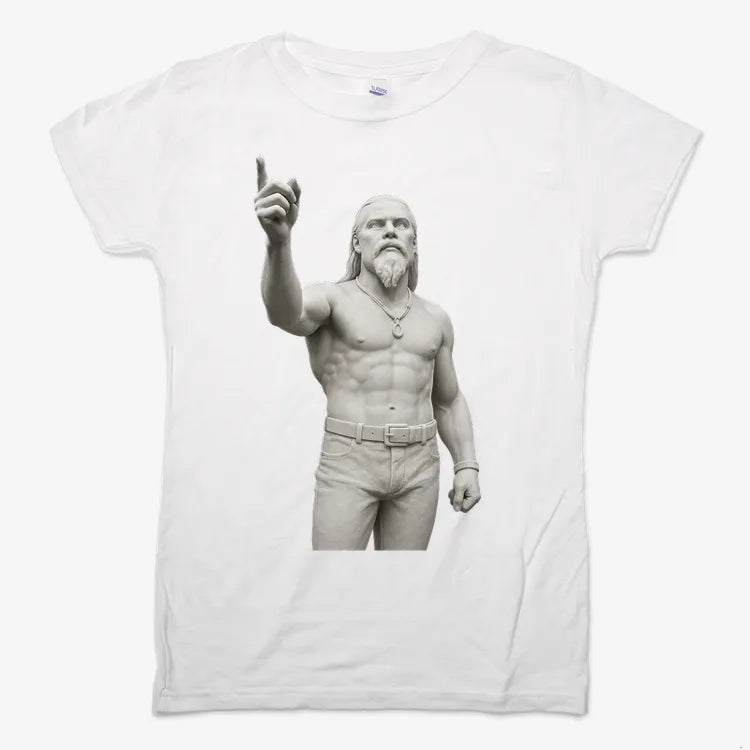Techno Viking Statue
