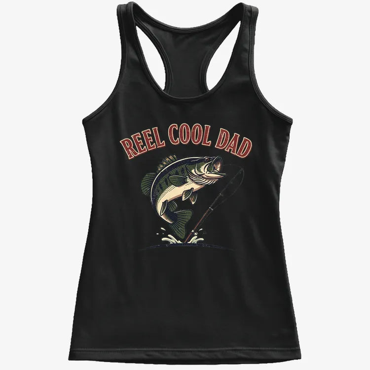 Reel Cool Dad Fishing Tee