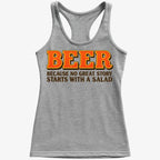 Beer Because No Great Story Starts With A Salad
