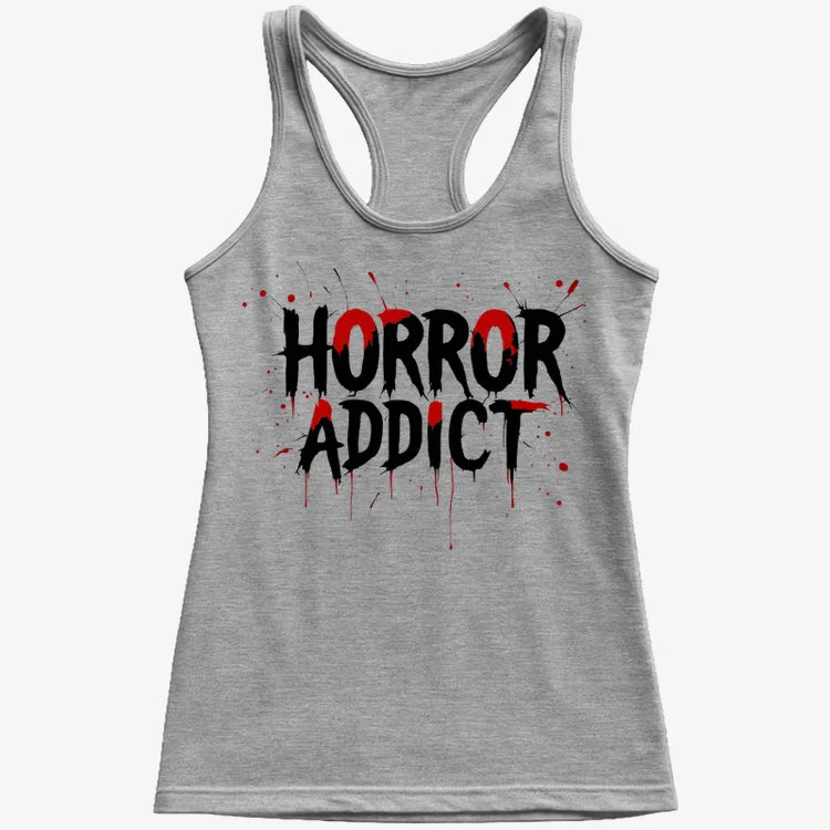 Horror Addict Blood Drip Graphic