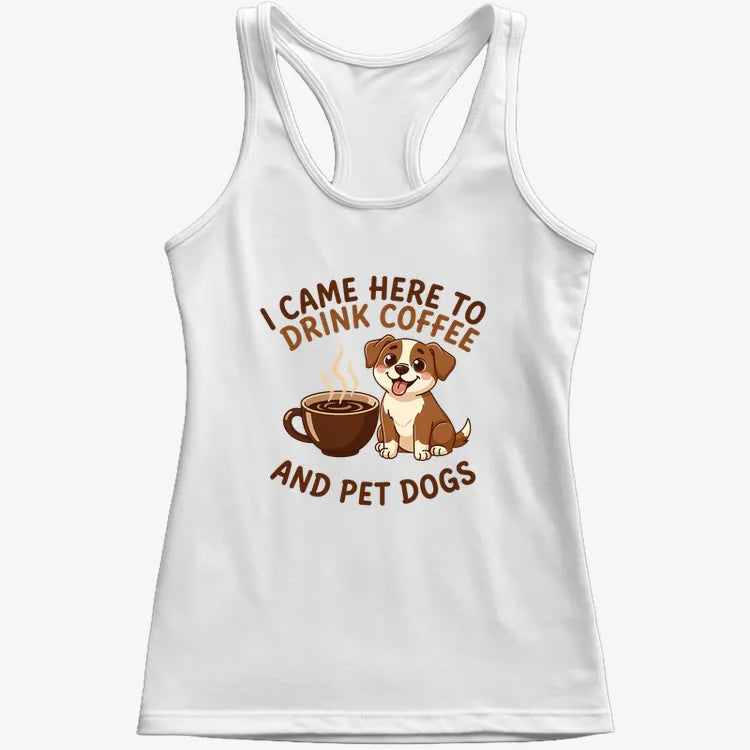 I Came Here to Drink Coffee and Pet Dogs