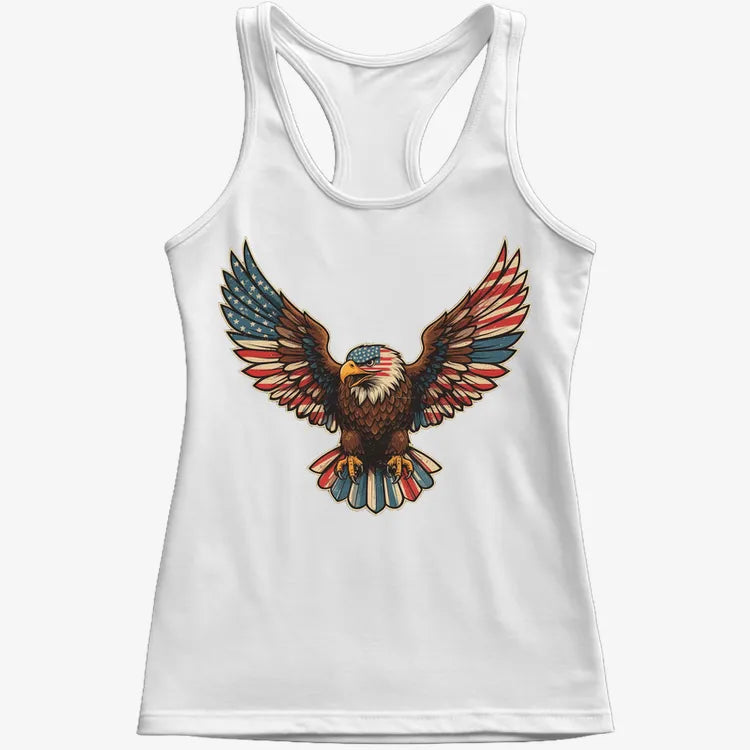 Patriotic Soaring Eagle